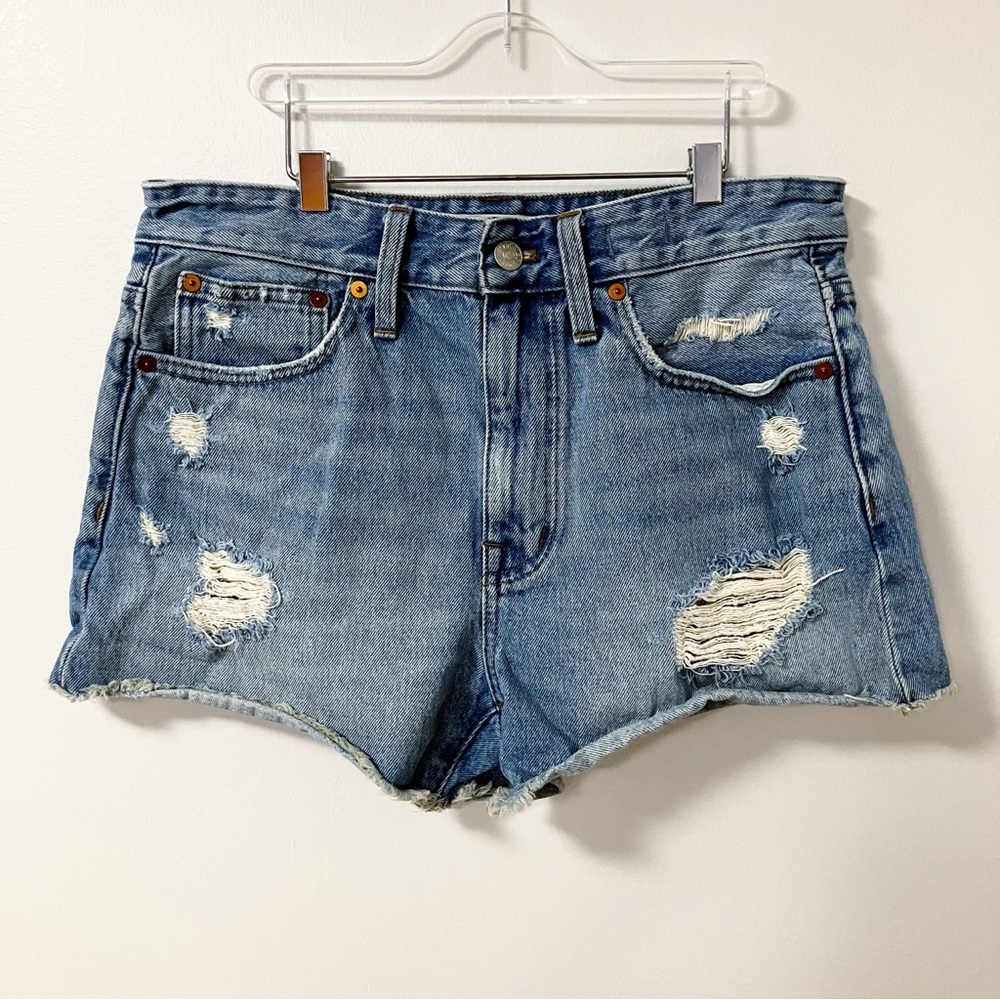 Madewell | Blue Relaxed Shorts 26